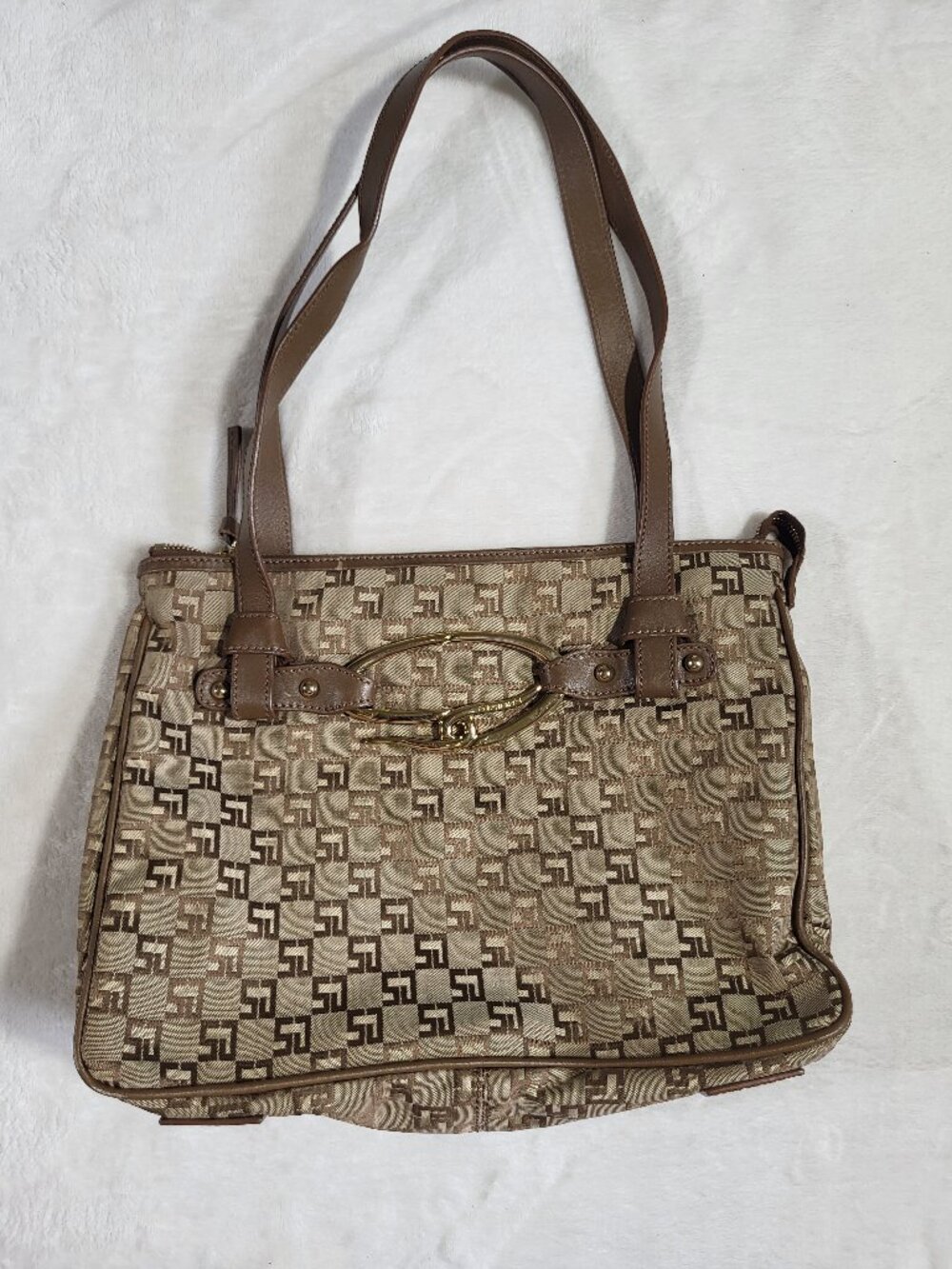 St. John Sport Canvas Brown Totes - Handbags